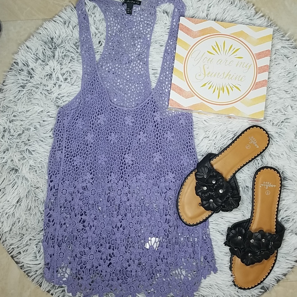 Fang Crocheted Tanktop